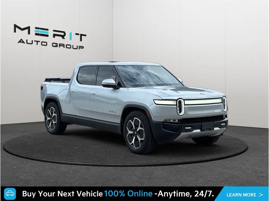 Gray 2023 Rivian R1T Adventure Pickup 4D 4 1/2 ft for sale in Jacksonville, FL