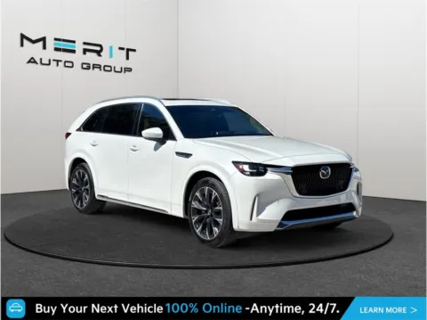 White 2024 Mazda CX-90 3.3 Turbo S Premium Plus Sport Utility 4D for sale in Jacksonville, FL