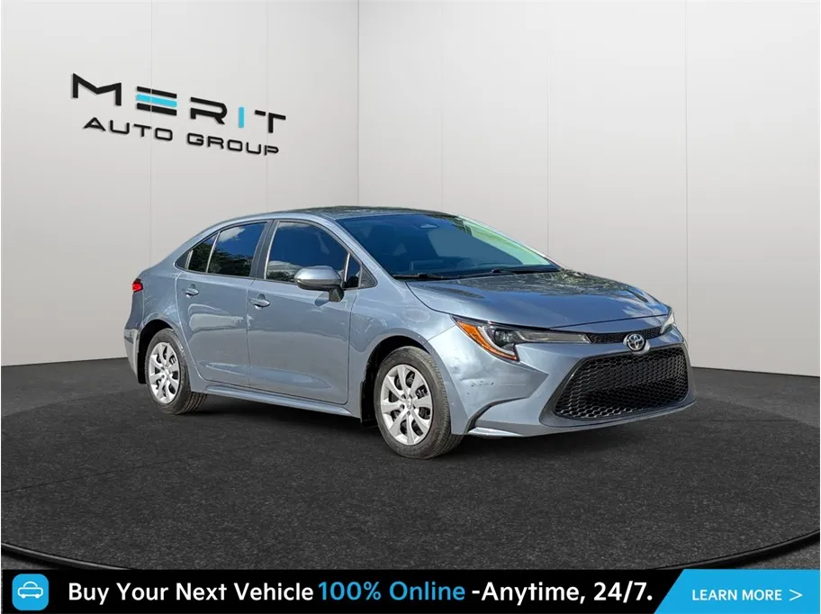 Blue 2025 Toyota Corolla LE Sedan 4D for sale in Jacksonville, FL