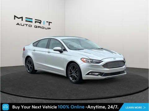Silver 2018 Ford Fusion SE Sedan 4D for sale in Jacksonville, FL