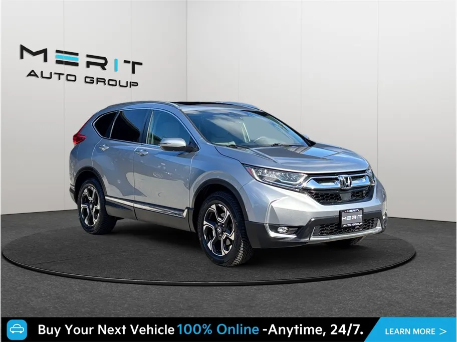 Silver 2018 Honda CR-V Touring Sport Utility 4D for sale in Jacksonville, FL