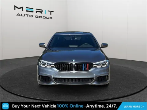 Another view of 2020 BMW 5 Series M550i xDrive Sedan 4D for sale in Jacksonville, FL at Merit Auto Group Atlantic