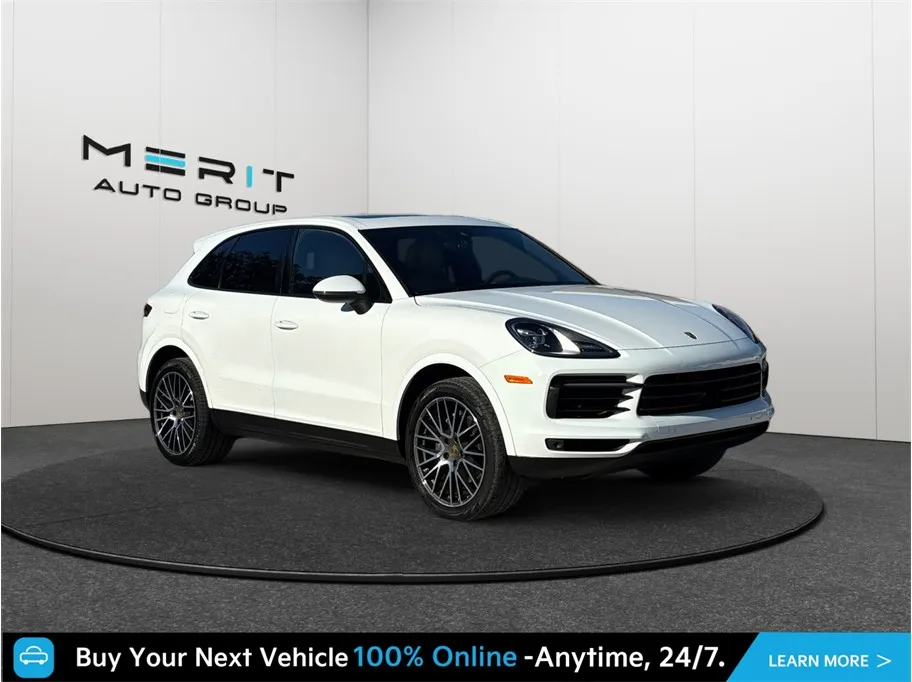 White 2019 Porsche Cayenne Sport Utility 4D for sale in Jacksonville, FL