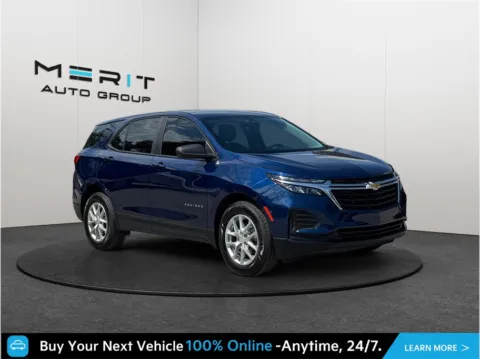 Blue 2023 Chevrolet Equinox LS Sport Utility 4D for sale in Jacksonville, FL