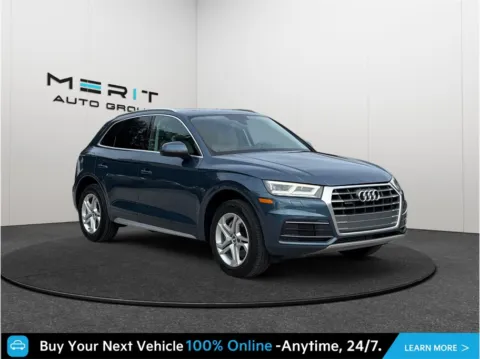 Blue 2018 Audi Q5 Premium Plus Sport Utility 4D for sale in Jacksonville, FL