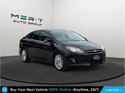Black 2014 Ford Focus Titanium Sedan 4D for sale in Jacksonville, FL