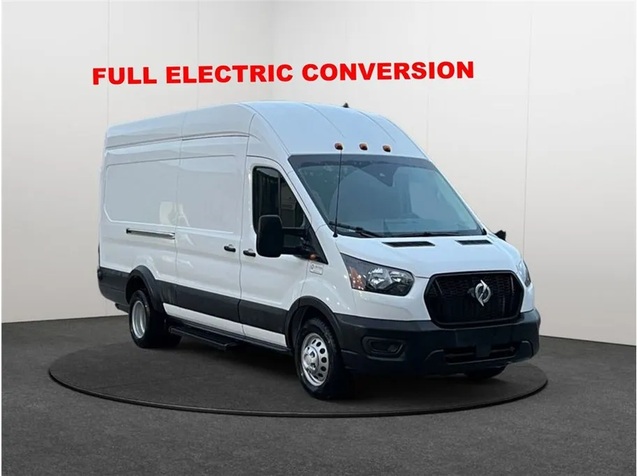 White 2022 Ford Transit 350 HD Cargo Van Extended Length High Roof w/11,000-lb GVWR Van 3D for sale in Jacksonville, FL