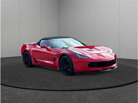 Red 2017 Chevrolet Corvette Grand Sport Convertible 2D for sale in Jacksonville, FL