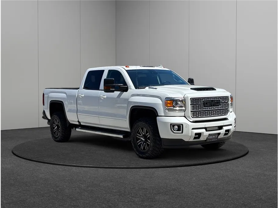 White 2018 GMC Sierra 3500 HD Crew Cab Denali Pickup 4D 6 1/2 ft for sale in Jacksonville, FL