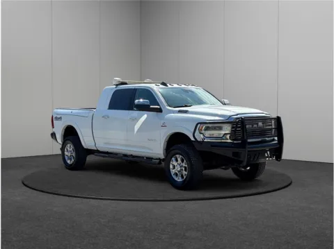 White 2022 Ram 2500 Mega Cab Laramie Pickup 4D 6 1/3 ft for sale in Jacksonville, FL