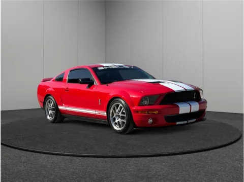 Red 2008 Ford Mustang Shelby GT500 Cobra Coupe 2D for sale in Jacksonville, FL