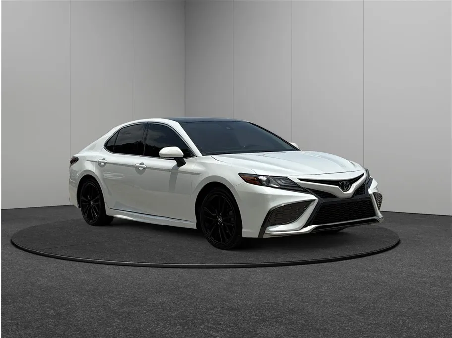 White 2021 Toyota Camry XSE Sedan 4D for sale in Jacksonville, FL