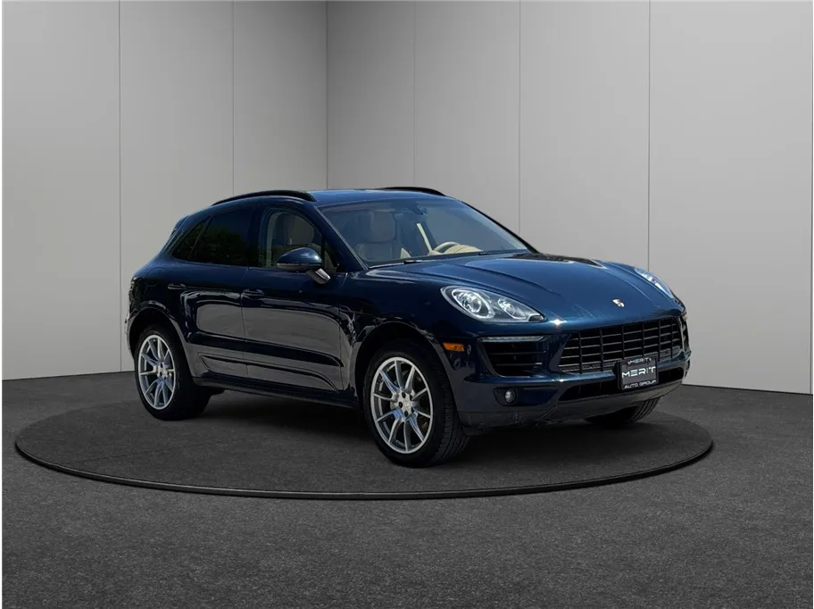 Blue 2015 Porsche Macan S Sport Utility 4D for sale in Jacksonville, FL