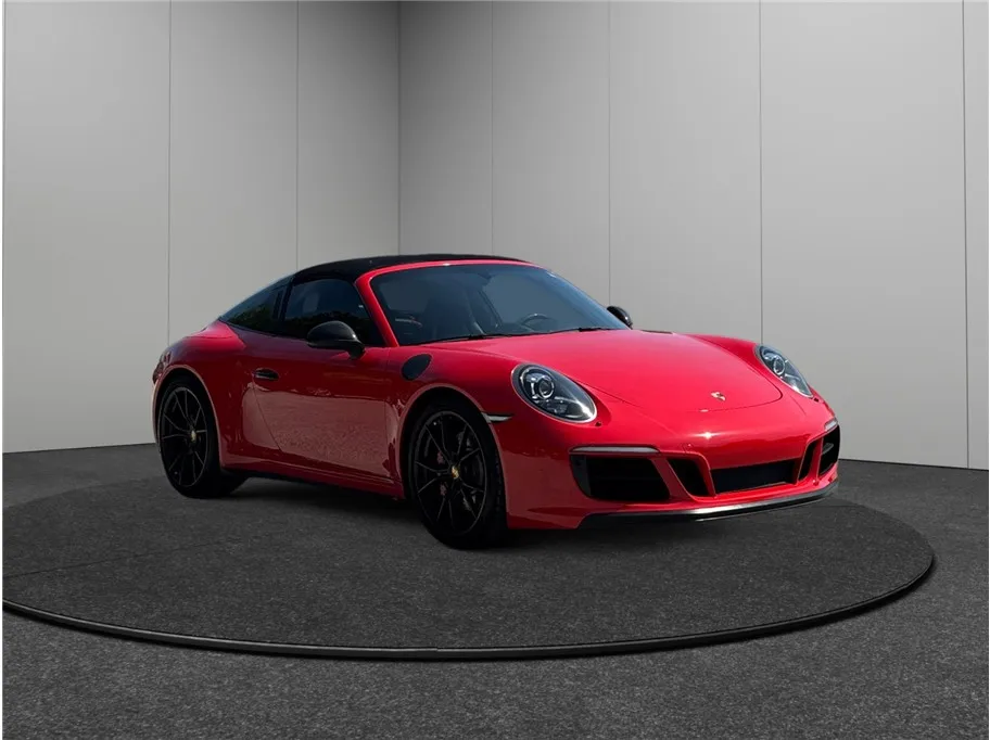 Red 2018 Porsche 911 Targa 4 GTS Coupe 2D for sale in Jacksonville, FL