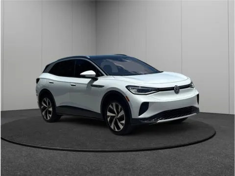 White 2021 Volkswagen ID.4 Pro S Sport Utility 4D for sale in Jacksonville, FL