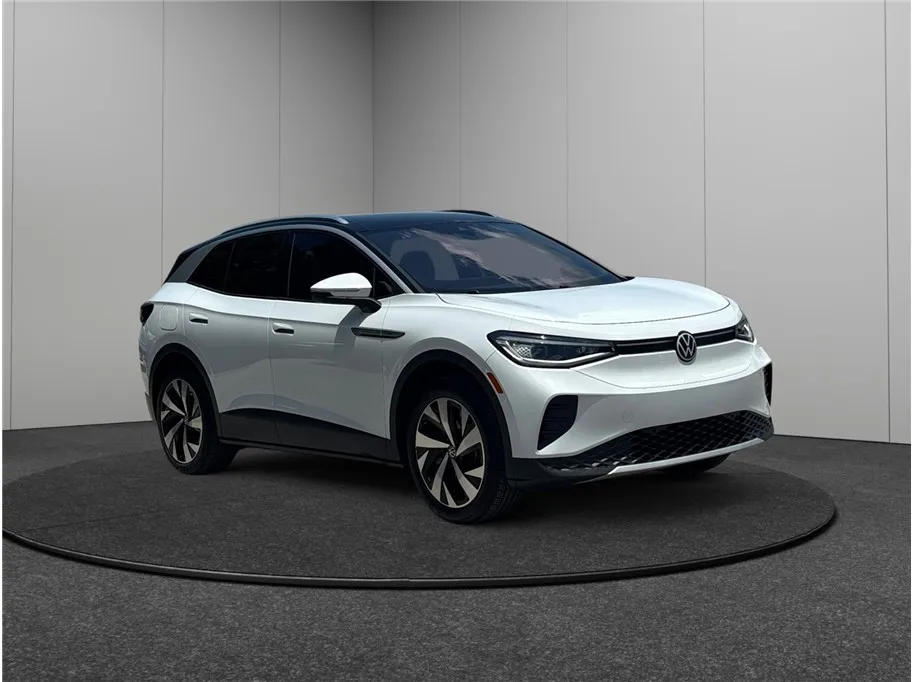 White 2021 Volkswagen ID.4 Pro S Sport Utility 4D for sale in Jacksonville, FL