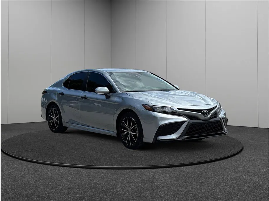 Silver 2024 Toyota Camry SE Sedan 4D for sale in Jacksonville, FL