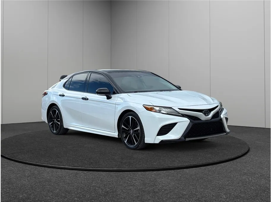 White 2019 Toyota Camry XSE Sedan 4D for sale in Jacksonville, FL