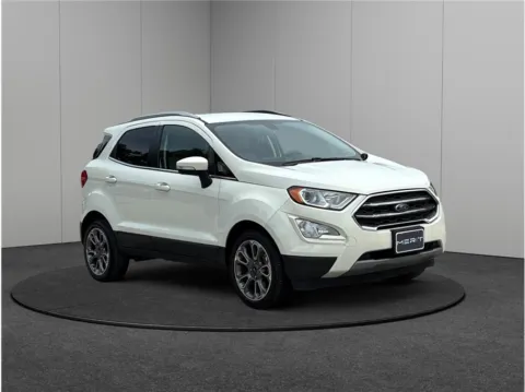 White 2021 Ford EcoSport Titanium Sport Utility 4D for sale in Jacksonville, FL