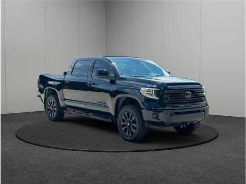Black 2021 Toyota Tundra CrewMax Limited Pickup 4D 5 1/2 ft for sale in Jacksonville, FL