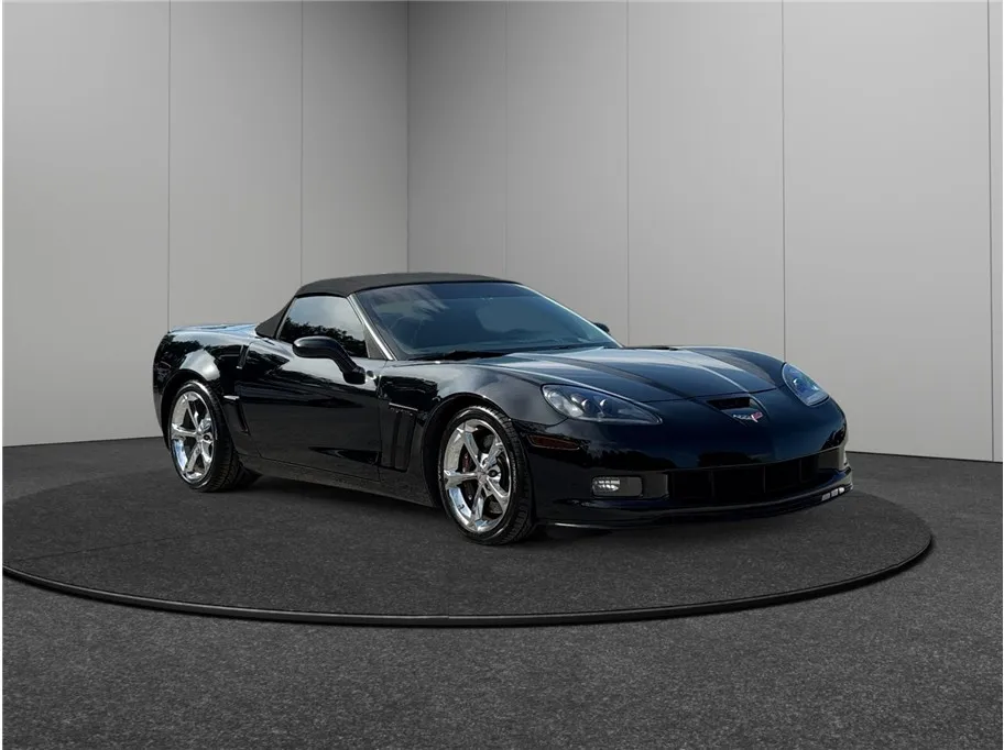 Black 2013 Chevrolet Corvette Grand Sport Convertible 2D for sale in Jacksonville, FL