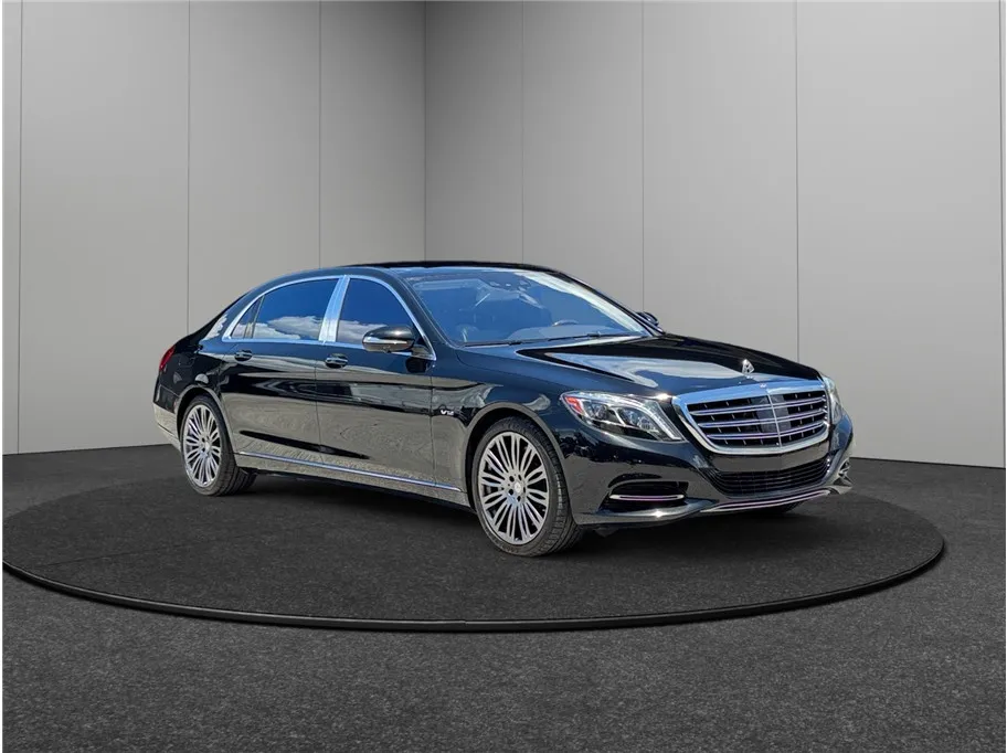 Black 2016 Mercedes-benz Mercedes-Maybach S 600 Sedan 4D for sale in Jacksonville, FL