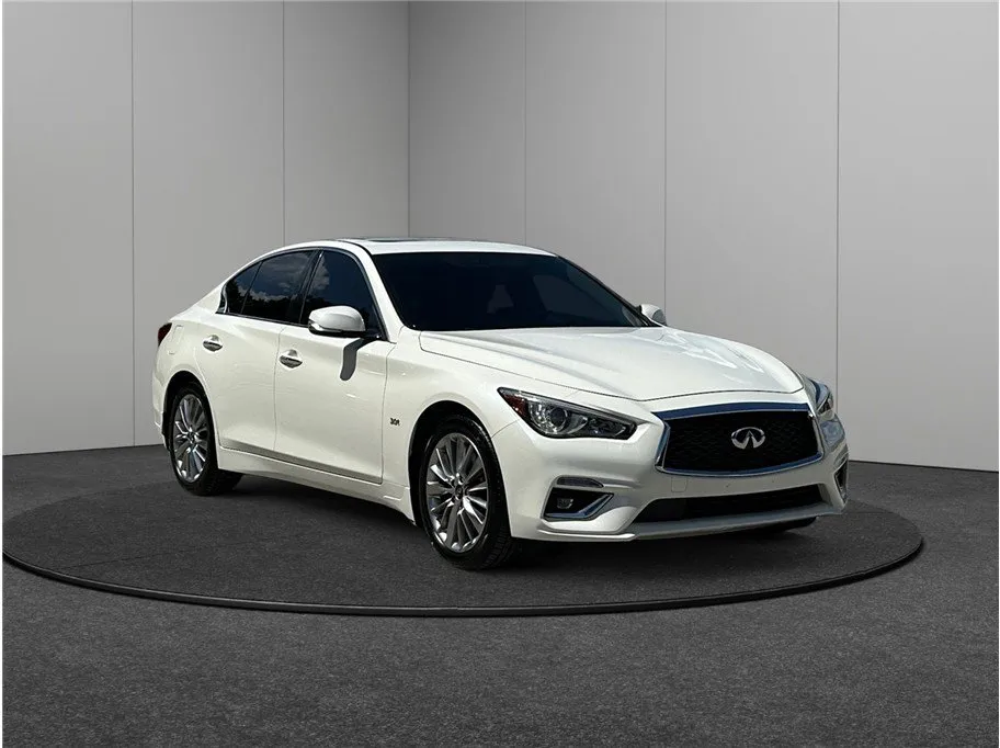 White 2019 INFINITI Q50 3.0t LUXE for sale in Jacksonville, FL