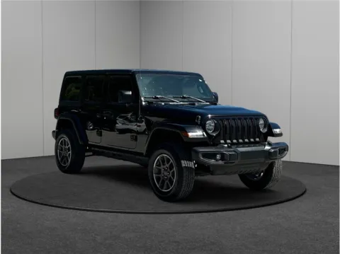 Black 2021 Jeep Wrangler Unlimited 80th Anniversary for sale in Jacksonville, FL