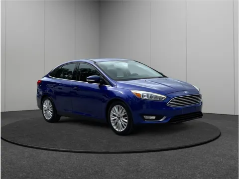 Blue 2015 Ford Focus Titanium for sale in Jacksonville, FL