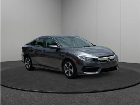 Gray 2017 Honda Civic Sedan LX for sale in Jacksonville, FL