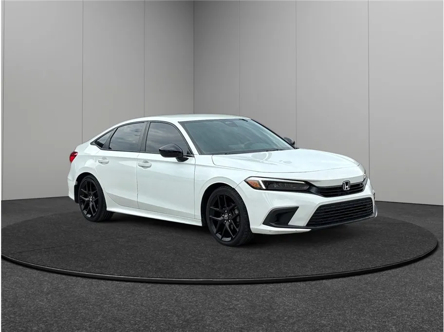 White 2023 Honda Civic Sport Sedan 4D for sale in Jacksonville, FL