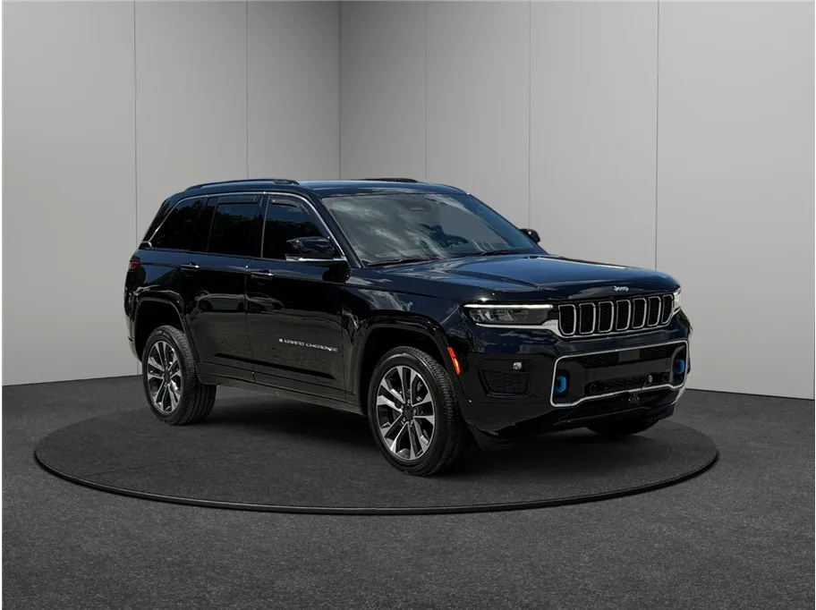 Black 2023 Jeep Grand Cherokee 4xe Overland Sport Utility 4D for sale in Jacksonville, FL