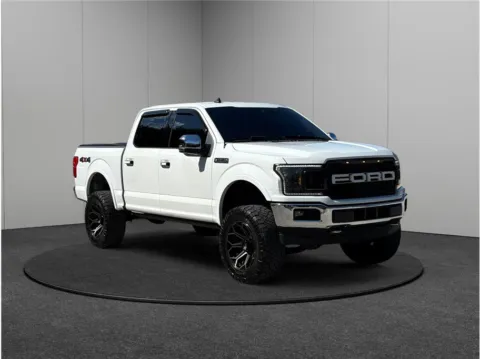 White 2019 Ford F-150 Lariat Pickup 4D 5 1/2 ft for sale in Jacksonville, FL