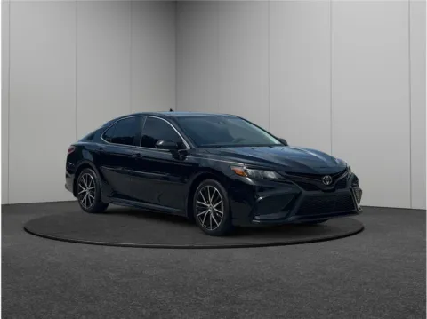 Black 2021 Toyota Camry SE Sedan 4D for sale in Jacksonville, FL