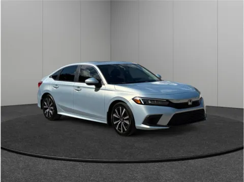 Blue 2022 Honda Civic Sedan EX for sale in Jacksonville, FL