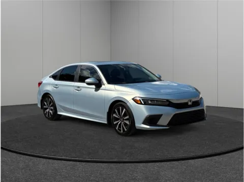 Blue 2022 Honda Civic EX Sedan 4D for sale in Jacksonville, FL