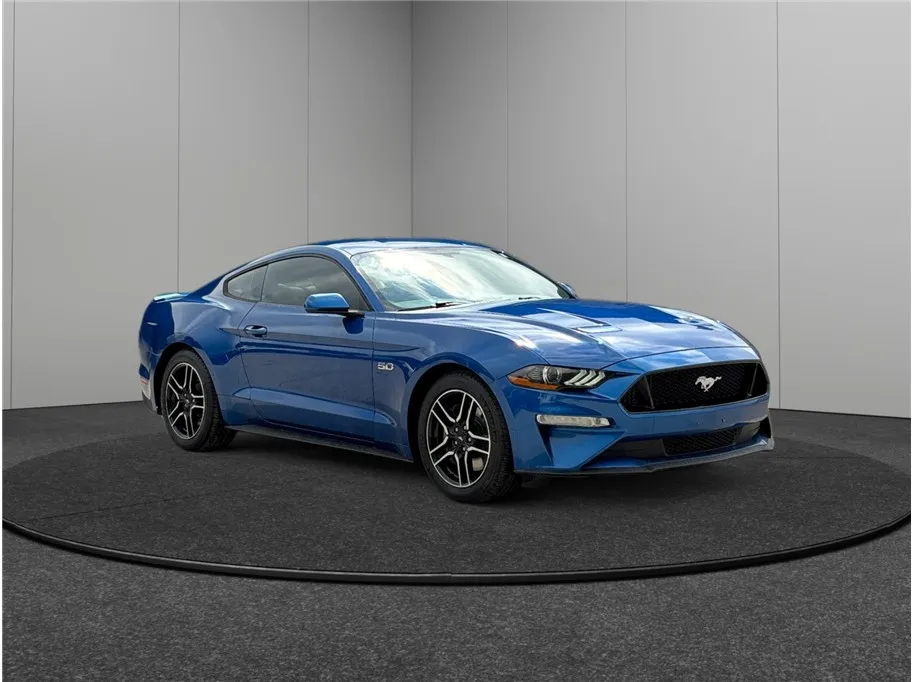 Blue 2018 Ford Mustang GT Coupe 2D for sale in Jacksonville, FL