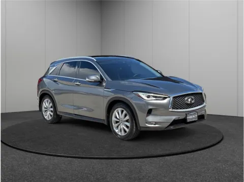 Silver 2019 Infiniti QX50 Essential Sport Utility 4D for sale in Jacksonville, FL