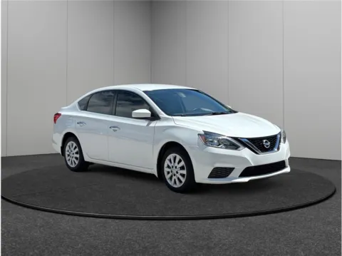 White 2017 Nissan Sentra SV Sedan 4D for sale in Jacksonville, FL