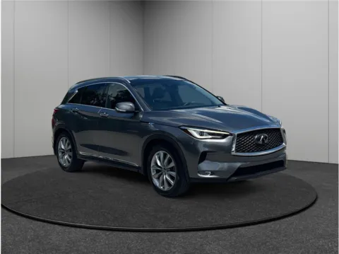 Gray 2019 Infiniti QX50 Luxe Sport Utility 4D for sale in Jacksonville, FL