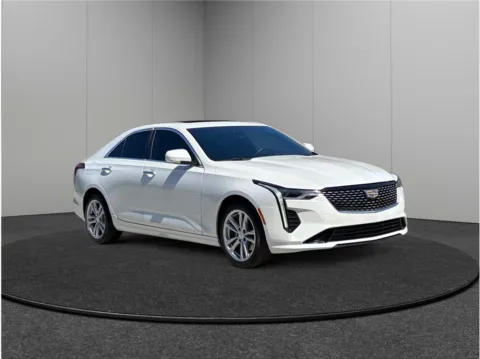 White 2023 Cadillac CT4 Luxury Sedan 4D for sale in Jacksonville, FL