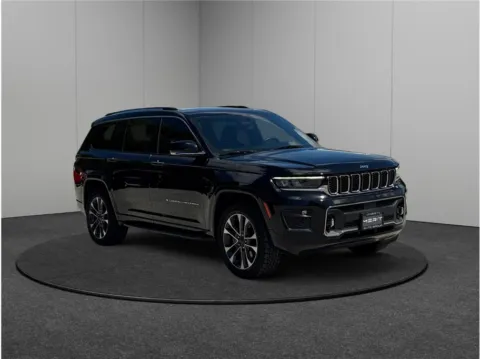 Black 2021 Jeep Grand Cherokee L Overland Sport Utility 4D for sale in Jacksonville, FL