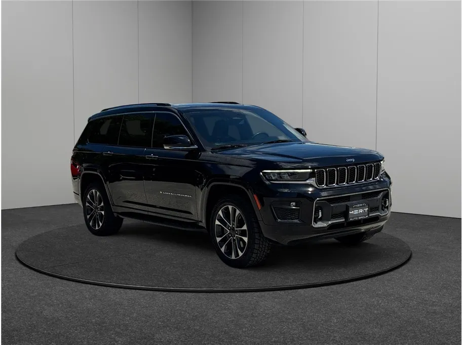 Black 2021 Jeep Grand Cherokee L Overland Sport Utility 4D for sale in Jacksonville, FL