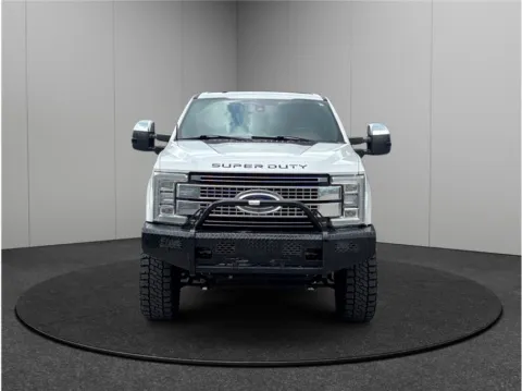 Another view of 2018 Ford F250 Super Duty Crew Cab Platinum Pickup 4D 6 3/4 ft for sale in Jacksonville, FL at Merit Auto Group Atlantic