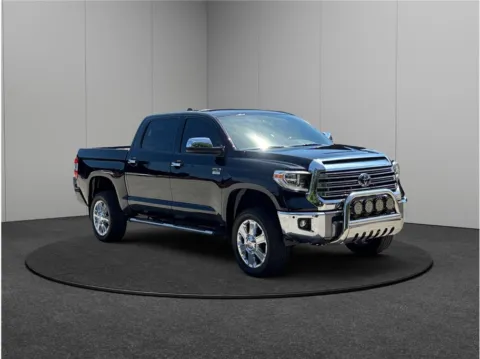 Black 2021 Toyota Tundra CrewMax 1794 Edition Pickup 4D 5 1/2 ft for sale in Jacksonville, FL