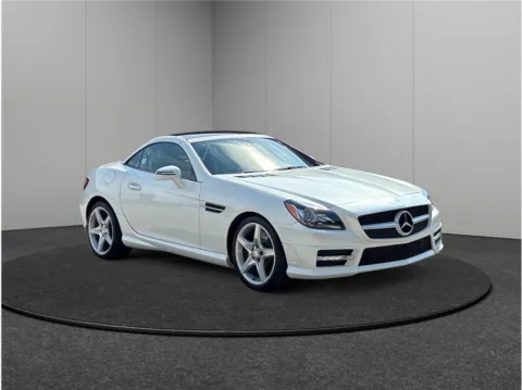White 2015 Mercedes-benz SLK-Class SLK 250 Roadster 2D for sale in Jacksonville, FL