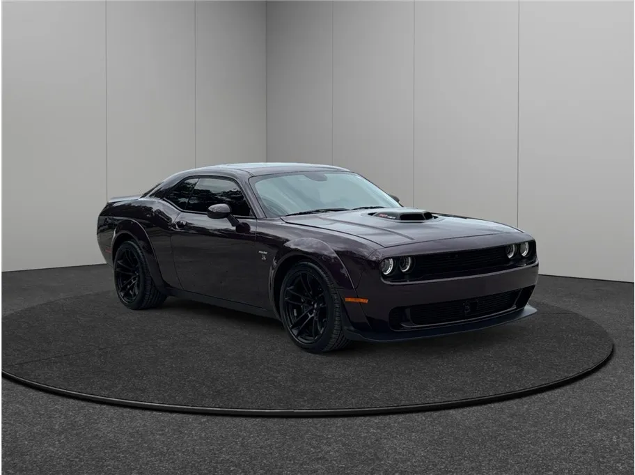 Purple 2021 Dodge Challenger R/T Scat Pack Coupe 2D for sale in Jacksonville, FL