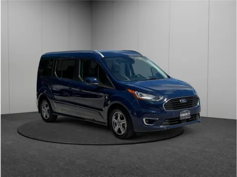 Blue 2020 Ford Transit Connect Passenger Wagon Titanium Van 4D for sale in Jacksonville, FL