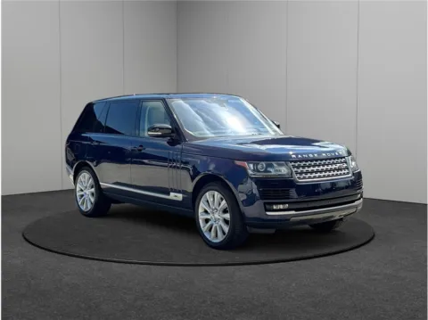 Blue 2016 Land Rover Range Rover Supercharged LWB Sport Utility 4D for sale in Jacksonville, FL