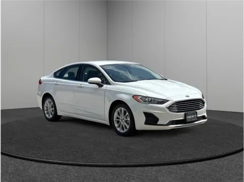 White 2020 Ford Fusion SE Hybrid Sedan 4D for sale in Jacksonville, FL